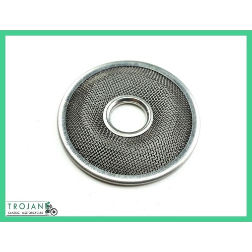 CRANKCASE SUMP FILTER GAUZE, TRIUMPH, UNIT 350, 500, 3TA, T100, GENUINE, 70-3722, E3722