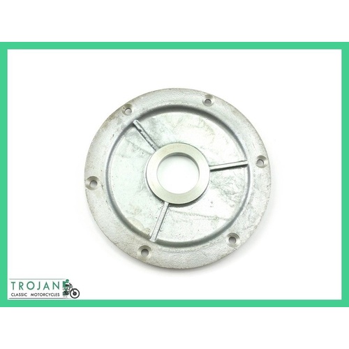 CLUTCH BACKING PLATE COVER, TRIUMPH, 5 SPEED, T120, TR7, T140, GENUINE, 70-3789