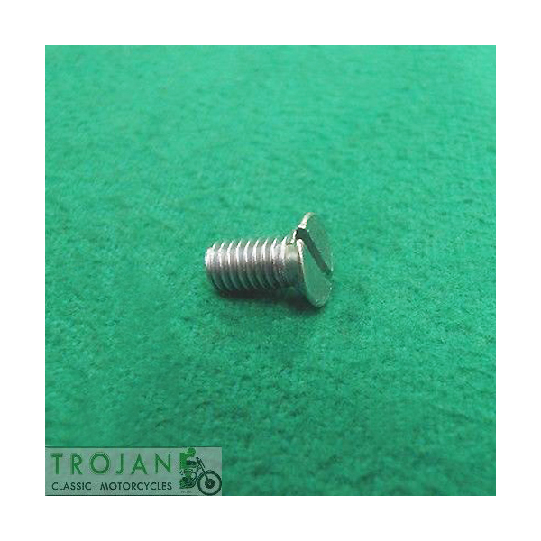 CLUTCH BACKING COVER SCREW , 2BA x 3/8", TRIUMPH, GENUINE, 70-3821, E3821