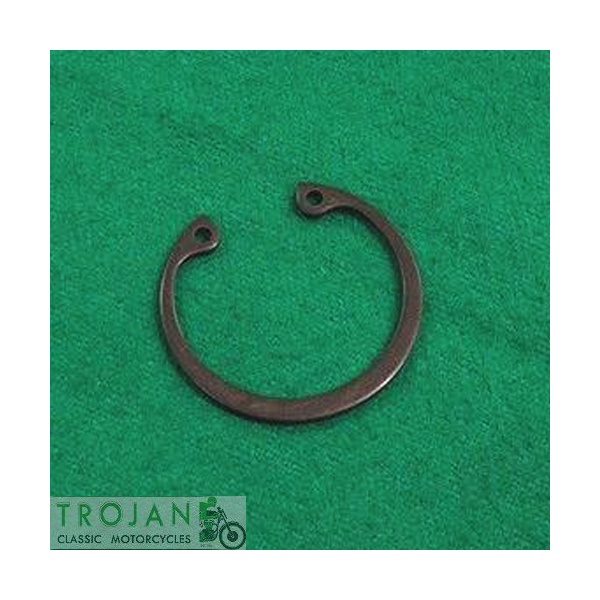 TIMING COVER OIL SEAL RETAINING CIRCLIP, TRIUMPH, GENUINE, 70-4569, E4569