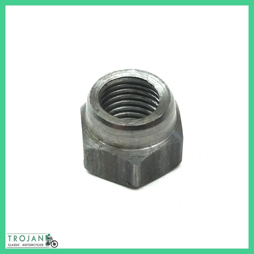 TRIUMPH EARLY STATOR STUD NUT 5/16" X 26TPI, GENUINE, 70-5324, E5324