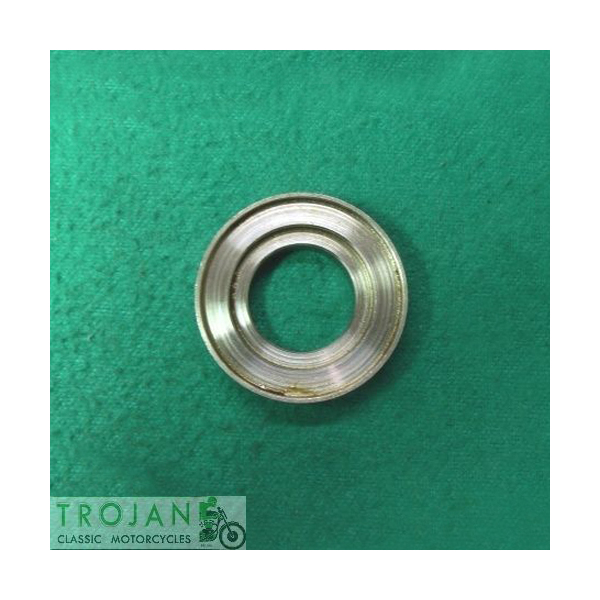 VALVE SPRING COLLAR, BOTTOM, TRIUMPH, 650, GENUINE, 70-6439