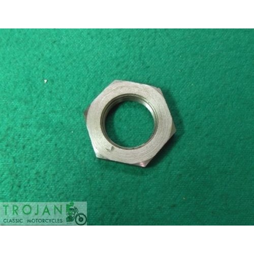 EXHAUST CAMSHAFT NUT, UNF LH THREAD, TRIUMPH, 650, 750 TWINS, GENUINE, 70-6523