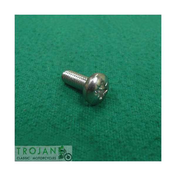 POINTS COVER SCREW, 2BA x 1/2", TRIUMPH, GENUINE, 70-7354, E7354