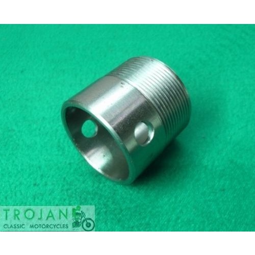 EXHAUST COLLAR STUB, SCREW IN, OVERSIZE, TRIUMPH 63 ON, GENUINE, 70-9516 +0.020