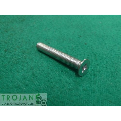 CRANK CASE BREATHER BODY SCREW , 2BA x 1 1/4", TRIUMPH, GENUINE, 71-1075