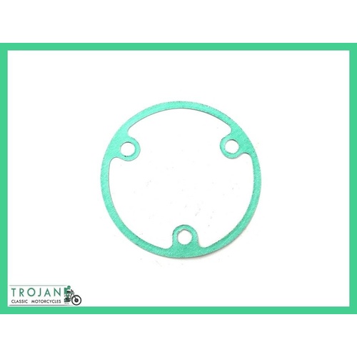 POINTS INSPECTION COVER GASKET, TRIUMPH T150, T160, BSA A75, GENUINE, 71-1441