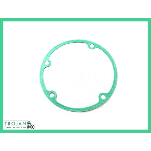 CLUTCH INSPECTION COVER GASKET, TRIUMPH T150, BSA A75, GENUINE, 71-1449