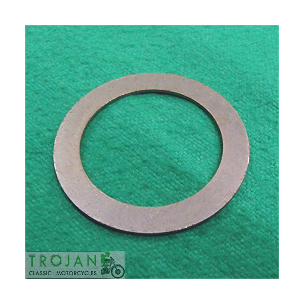 CRANK SPROCKET SHIM, 1" x 1 3/8" 0.30, TRIUMPH, 650, 750, GENUINE, 71-2660, E12660