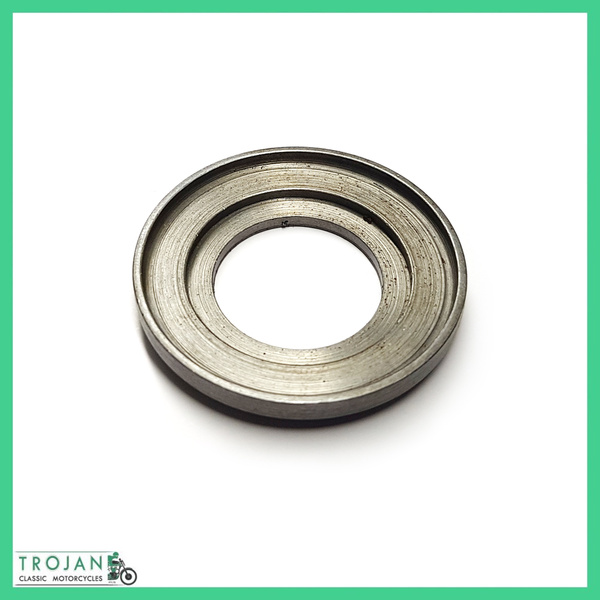 BOTTOM VALVE SPRING COLLAR, TRIUMPH, TR7, T140, 750, GENUINE, 71-3296