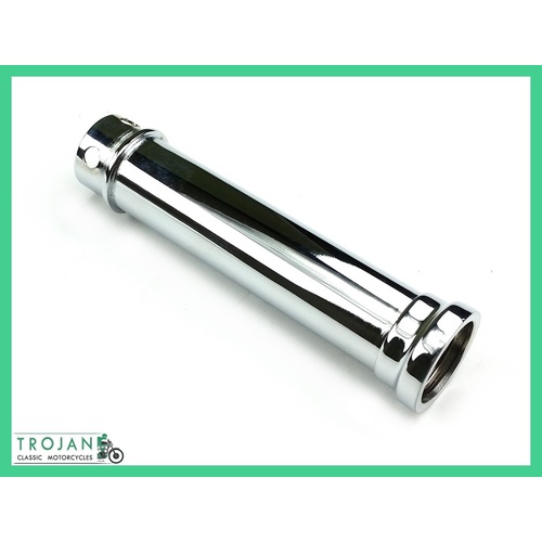 PUSHROD TUBE, CHROME STEEL, TRIUMPH, 750 TWINS, T140, TR7 1973-79, 71-3329