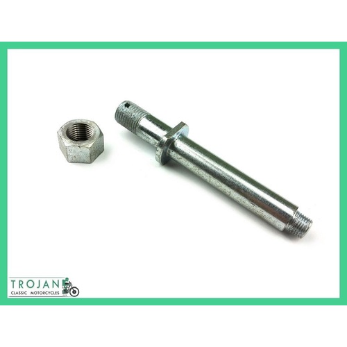 BRAKE LEVER PEDAL PIVOT SPINDLE SHAFT, TRIUMPH, PRE UNIT, GENUINE NOS, 82-0867
