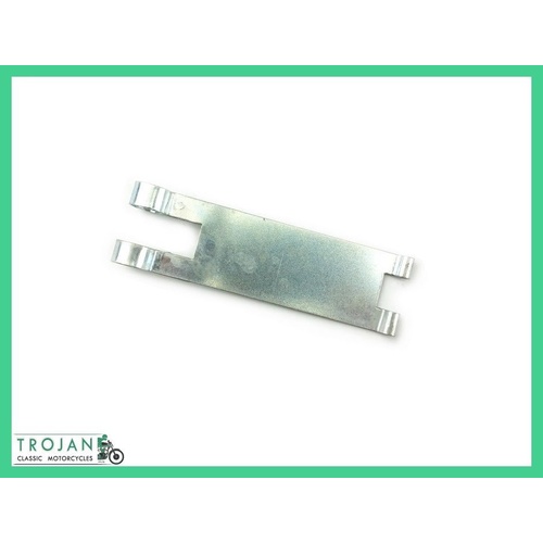 BATTERY CARRIER FRONT STRAP, STRAIGHT, TRIUMPH, PRE UNIT, GENUINE NOS, 82-1668