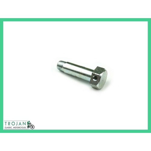 PETROL TANK STEPPED MOUNTING BOLT, 5/16" x 26TPI x 1 1/4", TRIUMPH, NOS, 82-1808