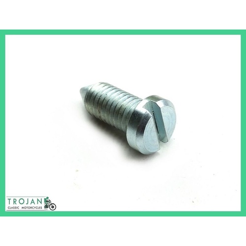 PETROL TANK KNEE RUBBER MOUNTING SCREW, TRIUMPH, GENUINE, 82-1953, F1953