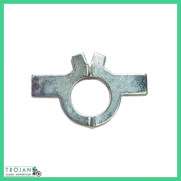 SIDE PROP STAND TAB WASHER FOR TRIUMPH, TO 1967, GENUINE, 82-3096, F3096, 40-4734