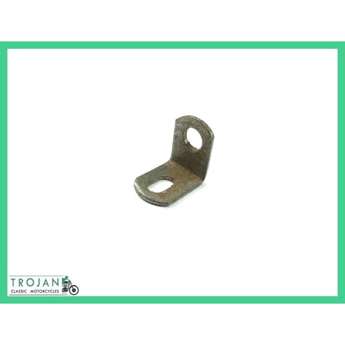 HEADER PIPE BRACKET, TRIUMPH, UNIT 350, 500, GENUINE NOS, 82-4707