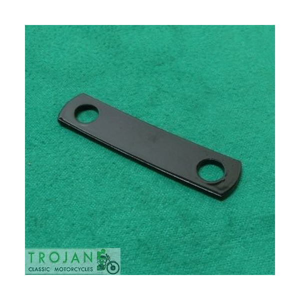 REAR FENDER MUDGUARD BACKING PLATE, TRIUMPH, T100 TR6 T120 T150, GENUINE, 82-6031, F6031