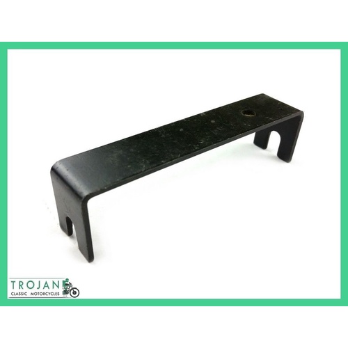 BATTERY CARRIER TRAY CLIP BRACKET, TRIUMPH, GENUINE NOS, 82-7085