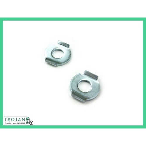 HEADLAMP MOUNT ROLLED WASHER (PAIR) TRIUMPH, 1971-72, GENUINE NOS, 83-2210