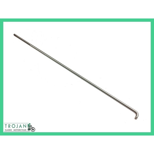 REAR BRAKE ROD, TRIUMPH, BSA TWINS, 1971-75, STAINLESS STEEL, GENUINE, 83-2860, F12860