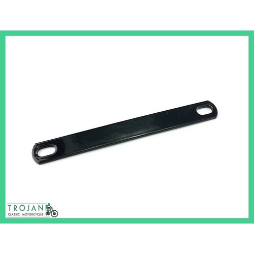 FUEL GAS PETROL TANK MOUNT STRAP BRACKET, TRIUMPH, 1973 ON, GENUINE, 83-4395