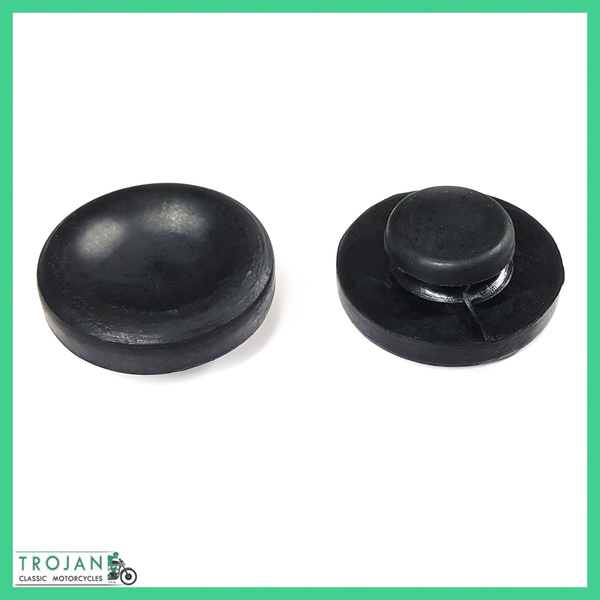 FRONT PETROL TANK MOUNT RUBBERS, TRIUMPH, OIF, T120 TR6, TR7 T140 (PAIR) 83-4931