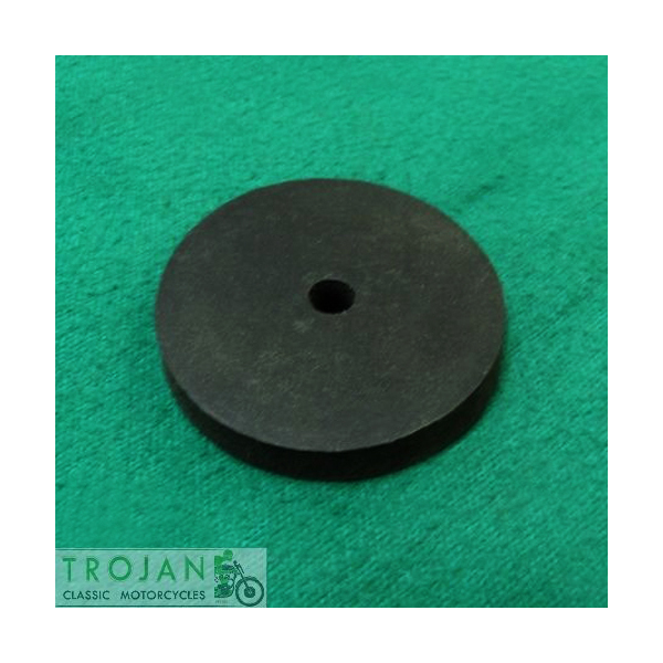 SIDE COVER PANEL RUBBER BUFFER PANEL WASHER, TRIUMPH TR7 T140, GENUINE, 83-7910