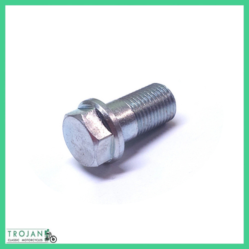 FORK DAMPER TUBE BOLT, TRIUMPH, PRE UNIT TO 1956, GENUINE, 97-0398, H398