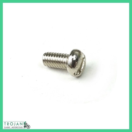 NACELLE FLASH STYLING STRIP 5BA 1/4"UH MOUNTING SCREW, TRIUMPH, GENUINE, 97-0689