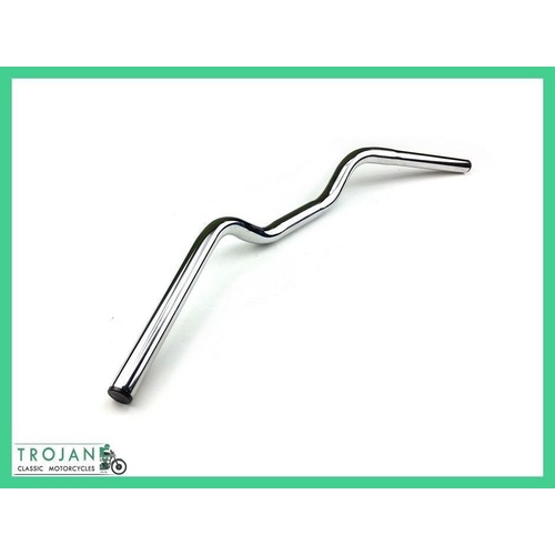 HANDLEBAR, 1", TRIUMPH, PRE-UNIT, UK SPEC, RACE, 'SWAGED', 1960-62, 97-0811