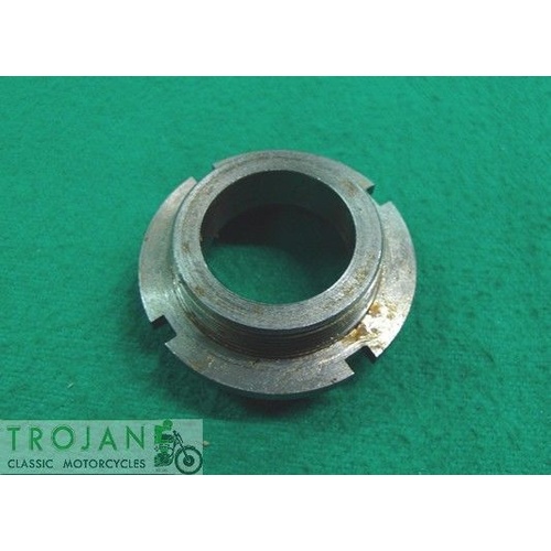 HYDRAULIC STOP NUT, BOTTOM FORK BUSH RETAINER, TRIUMPH, GENUINE, 97-1058, H1058