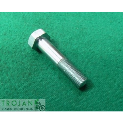 FORK AXLE CAP BOLT, TRIUMPH, BSA, CEI THREAD, GENUINE, 97-1070