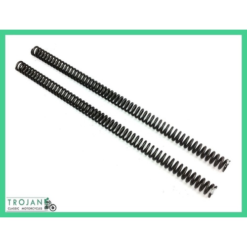 FORK SPRINGS, TRIUMPH DUPLEX FRAMES, 1960-62, GENUINE (PAIR) 97-1300, H1300