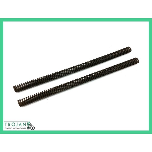 FORK SPRINGS, TRIUMPH TIGER CUB TR20, TS20, SPORTS (PAIR) GENUINE NOS, 97-1434