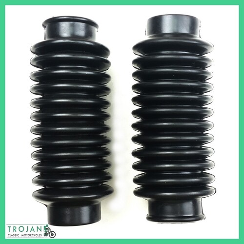 FORK GAITERS, FOR TRIUMPH, BSA, 650, 750, 1971-83 HD (PAIR) 97-1510