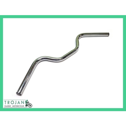 7/8" HANDLE BAR, TRIUMPH, T90, T100, UK SPEC. M-BARS, 22mm, 97-1872, H1872