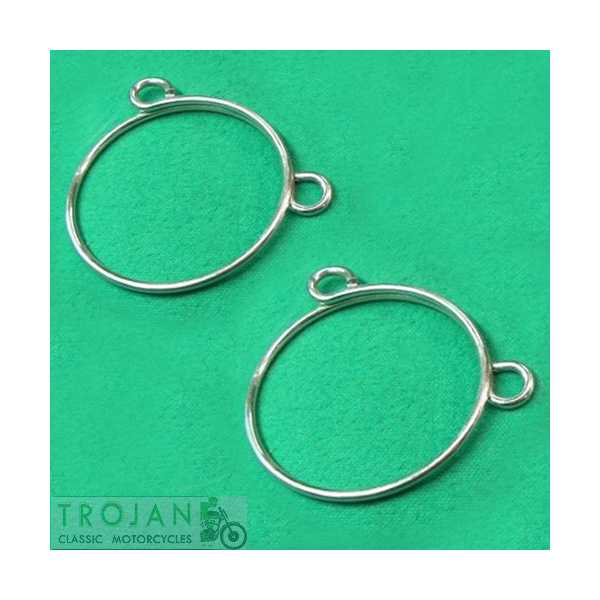 FORK GAITER CLIPS, TRIUMPH, BSA (PAIR) 97-2083, 75-5119, H2083