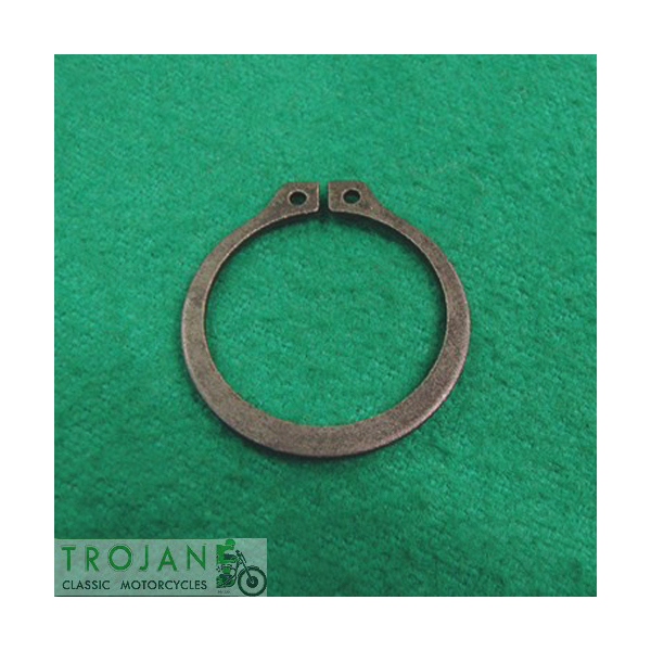 FORK SHUTTLE VALVE CIRCLIP, TRIUMPH, 1968-70, GENUINE, 97-2127, H2127