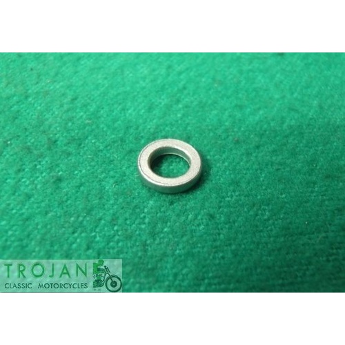 ALLOY FORK DRAIN PLUG WASHER, TRIUMPH, GENUINE, 97-3893, 97-2635, 68-5198, 02-0292