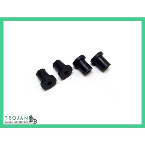 FRONT MUDGUARD FENDER RUBBER BUSH MOUNT, FOR TRIUMPH, BSA, 1971-73 (SET) 97-4021,  H4021