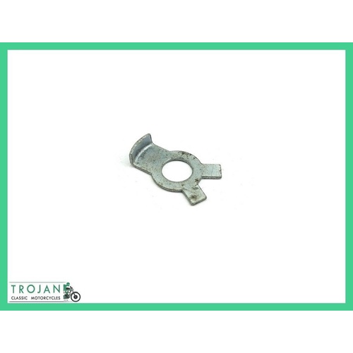 FORK SLIDER TAB WASHER, TRIUMPH, T100 1971-74, GENUINE NOS, 97-4071, H4071