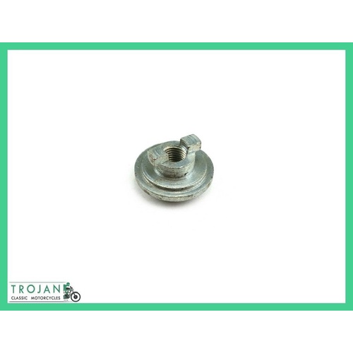 STEERING DAMPER NUT, TRIUMPH, 1971 ON, GENUINE NOS, 97-4102