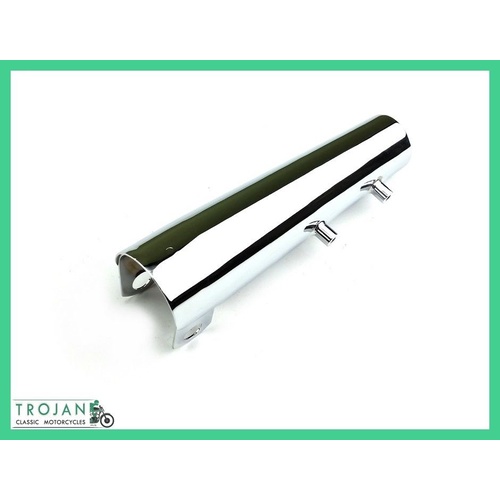 FORK COVER, HEAD LAMP BRACKET, SHROUD, RH, TRIUMPH, 1973 ON, GENUINE, 97-4481