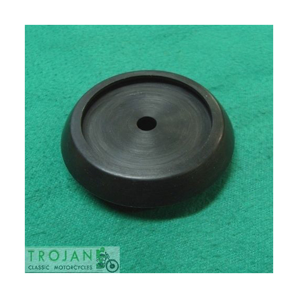 PETROL TANK RUBBER BADGE HOLDER, TRIUMPH, 1973 ON, GENUINE, 97-5061, 83-4763