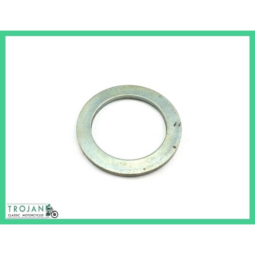 FORK SEAL RETAINING WASHER, TRIUMPH, TR7, T140, 1978 ON, GENUINE NOS, 97-7016