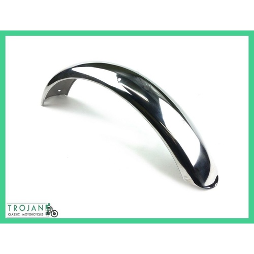 FRONT MUDGUARD, FENDER, TRIUMPH, TR7, T140, STAINLESS STEEL, 97-7039 SS, 97-7138