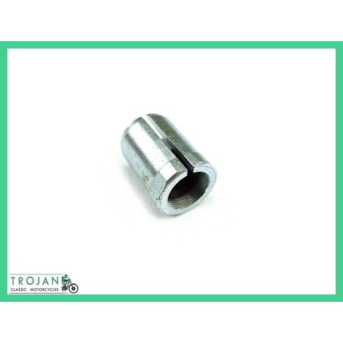 STEERING STEM SLEEVE NUT, TRIUMPH, 1979 ON, GENUINE NOS, 97-7070