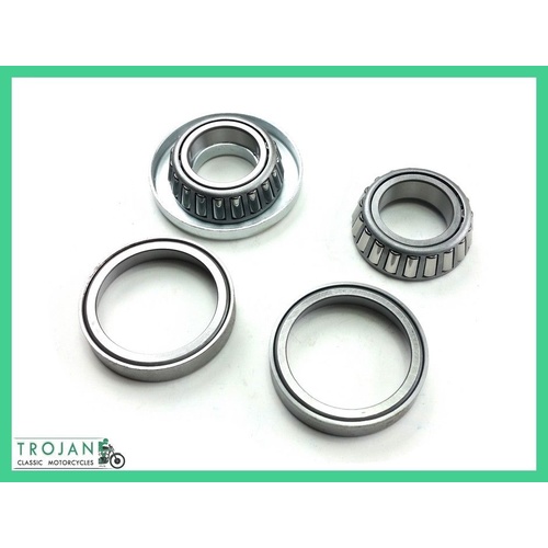 BEARING SET, STEERING, TAPERED ROLLER (SET) TRIUMPH, PRE-OIF, 99-3733 RO