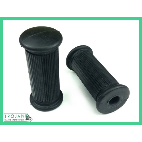 FOOTREST RUBBERS, MAIN, AJS/MATCHLESS, 1930-1960 (PAIR) 01-0847